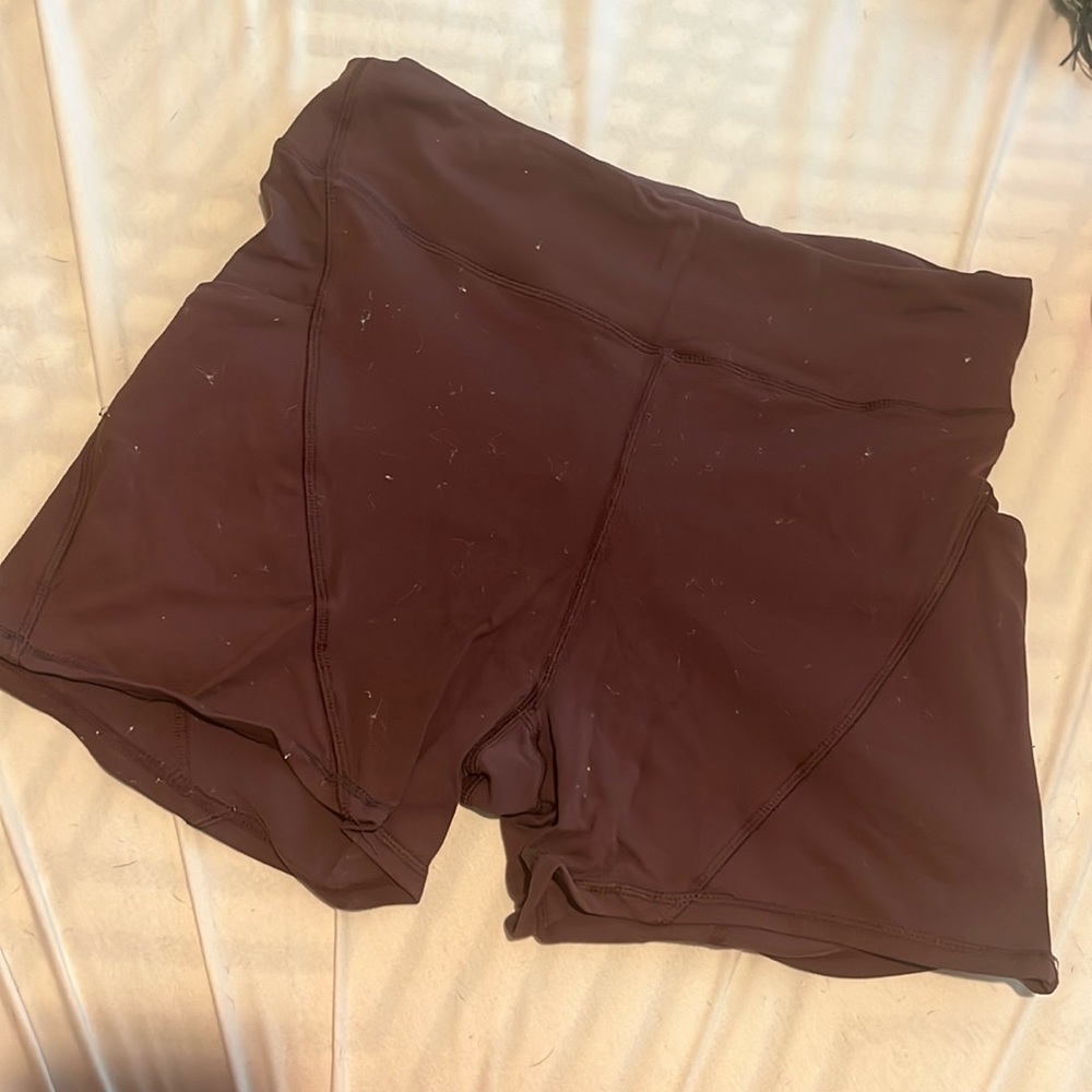 Burgundy Maroon Sport Shorts